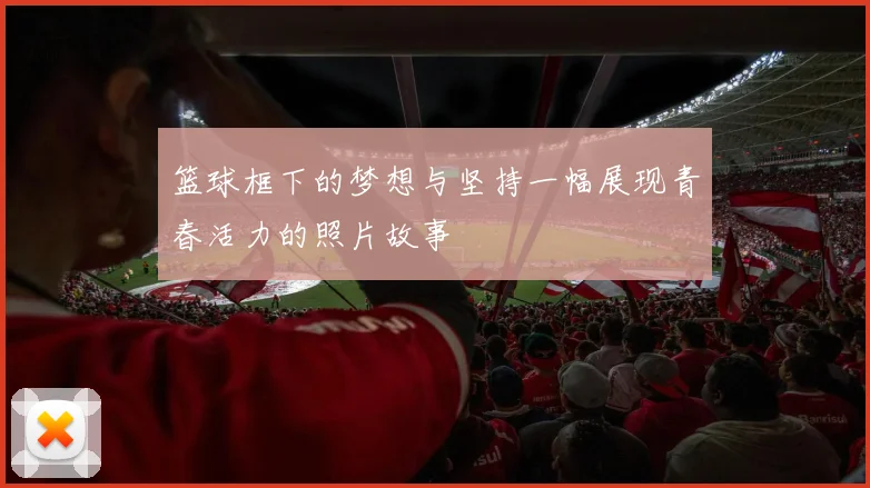 篮球框下的梦想与坚持一幅展现青春活力的照片故事