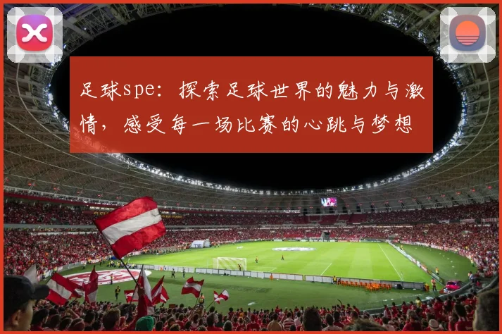 足球spe：探索足球世界的魅力与激情，感受每一场比赛的心跳与梦想